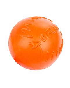Игрушка для собак Мяч средний с этикеткой Оранжевый Doglike