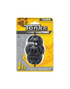 Игрушка дозатор лакомств для собак тройной цвет черный 10 2см Tonka