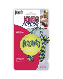 Игрушка для собак Air Теннисный мяч с канатом средний Kong