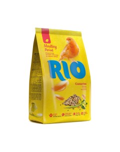 Корм для птиц для канареек в период линьки 500г Rio