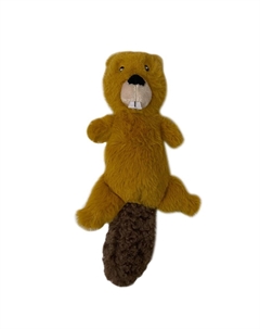 Игрушка для собак Winter Woodland Бобер S 18 см с пищалкой и шуршалкой Chomper