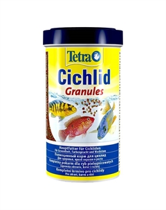 Корм для рыб Cichlid Granules для всех видов цихлид в гранулах 500мл Tetra