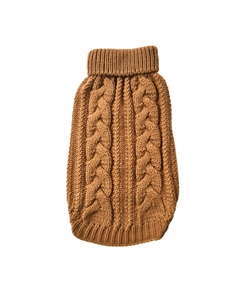 Свитер для собак Classic M (длина спины 35см) бежевый Foxie