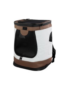 Рюкзак переноска для животных Фокси коричневый 32х30х43см Не один дома