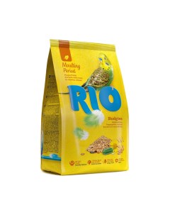 Корм для птиц для волнистых попугаев в период линьки 500г Rio
