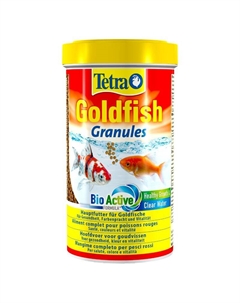Корм для рыб Goldfisch granules основной корм в гранулах для золотых рыб 500мл Tetra