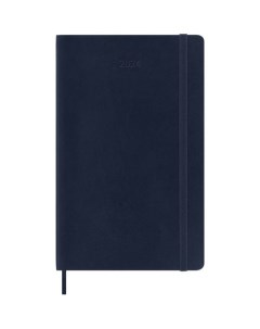 Еженедельник Classic Soft WKNT датированный 144стр Large синий сапфир Moleskine