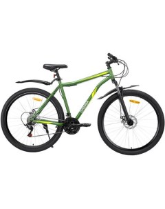 Велосипед Big горный взрослый рама 21 колеса 29 зеленый 16 9кг Digma