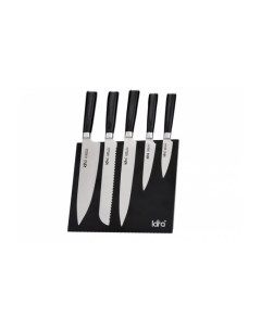 Набор кухонных ножей LR05 58 6пр на магнитной подставке Lara