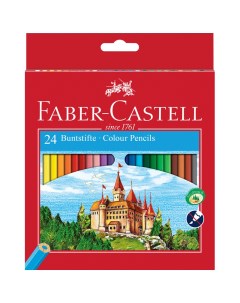 Набор карандашей цветных Faber castell Eco Замок 24 цв Faber–сastell