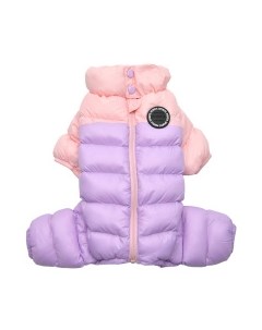 Комбинезон для собак утеплённый Ultra Light Pastel розово сиреневый XL Южная Корея Puppia