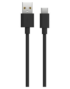 Устройство зарядное автомобильное 1 USB 3A USB С 2 0 1 2 м черный Qilive