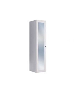 Распашной шкаф Парма Нео 18 221 7 60 см С зеркальным фасадом Прямые Светлое дерево 50 см Кураж