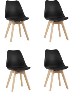 Стул FRANKFURT NEW черный 4 шт УТ000037638 Stool group