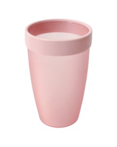 Стакан Rose пластик розовый Аквалиния