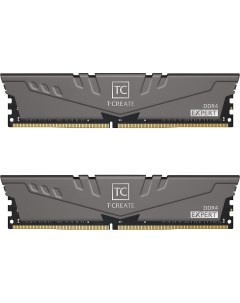 Комплект памяти DDR4 DIMM 32Gb 2x16Gb 3600MHz CL18 1 35V T Create Expert TG_TTCED432G3600HC18JDC01 R Team group