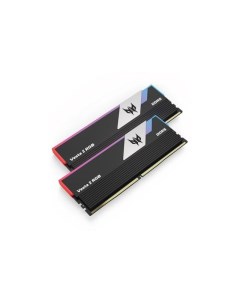 Комплект памяти DDR5 DIMM 32Gb 2x16Gb 6000MHz CL30 1 35V Predator Vesta II RGB RA_BL9BWWR327 Retail Acer