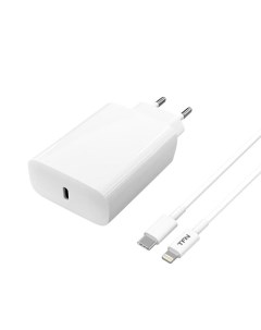 Сетевое зарядное устройство WC13 20Вт USB type C Quick Charge PD 3A белый WC13 Lightning 8pin Tfn