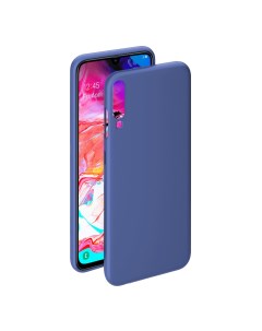 Чехол накладка для смартфона Samsung Galaxy A70 2019 TPU синий 87211 Deppa