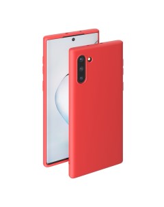 Чехол накладка Gel Color Case для смартфона Samsung Galaxy Note 10 TPU красный 87334 Deppa