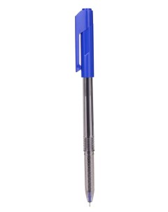 Ручка шариковая автомат синий пластик EQ01030 Deli