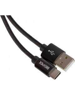 Кабель USB Type C USB 2 4A 1 м черный 6921491086004 Behpex