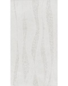Плитка декор Тендре волна серая 500x250x9 мм Нефрит