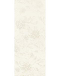 Плитка декор Blum белая 600х250х9 мм Gracia ceramica