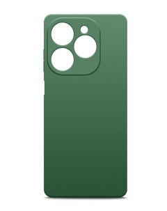 Чехол для Tecno POP 8 силиконовый матовый зеленый опал Miuko
