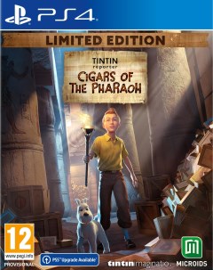 Игра Tintin Reporter Cigars of the Pharaoh Limited Edition PS4 русские субтитры Microids