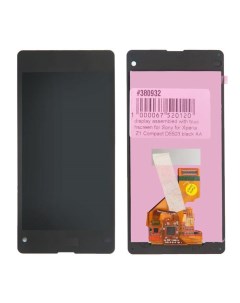 Дисплей в сборе с тачскрином для Sony Xperia Z1 Compact D5503 черный TFT Rocknparts