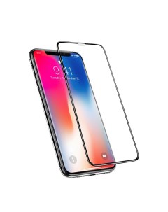 Стекло Nano 3D full screen edges protection tempered A12 для iPhone Xs Max черная Hoco