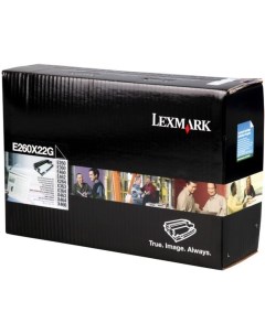 Фотобарабан E260X22G E260X22G черный оригинальный Lexmark