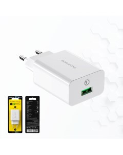 Сетевое зарядное устройство BA21A 1xUSB 3 А белый Borofone