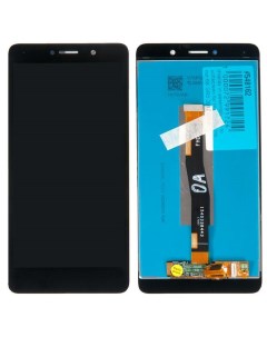 Дисплей в сборе с тачскрином для Huawei Honor 6X GR5 2017 черный Rocknparts