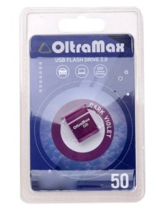 Флешка 64 ГБ фиолетовый OM 64GB 50 Dark Violet Oltramax