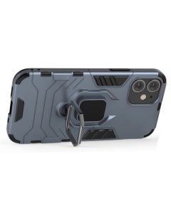 Противоударный чехол с кольцом Panther Case для iPhone 12 Mini 417895959 Black panther