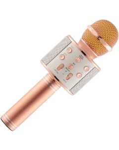 Микрофон колонка WS 858 Pink Gold Nobrand