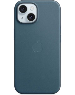Чехол клип кейс FineWoven Case для iPhone 15 Pacific Blue MT3G3FE A Apple