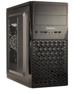 Корпус компьютерный QA 413U EX278430RUS Black Exegate