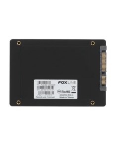 SSD накопитель 2 5 120 ГБ Foxline