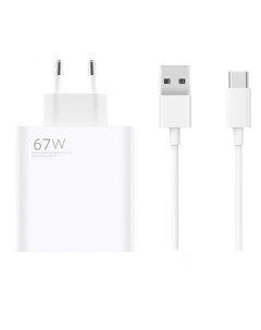 Сетевое зарядное устройство 120W Charging Combo Type A EU USB type C белый Xiaomi