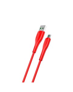 Кабель SJ425 USB Lightning Smart Power off 1 2 м красный Usams
