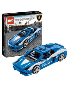 Конструктор Racers 8214 Автомобиль Gallardo LP 560 4 Polizia Lego