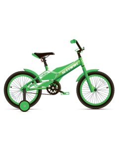 Велосипед детский двухколесный Tanuki Boy 2020 цвет зелено белый 16 Stark