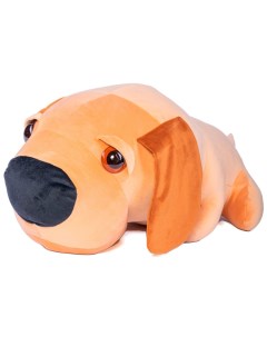 Мягкая игрушка Собака коричневая 55 см Нижегородская игрушка