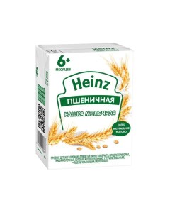 Каша молочная Готовая пшеничная с 6 мес жидкая 200 мл 1 шт Heinz