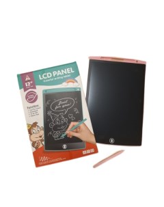 Графический планшет для рисования LCD Panel 12 розовый Environ