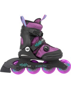 Коньки роликовые Skates Marlee Boa 30G0186 1 1 S для девочек фиолетовый голубой S K2
