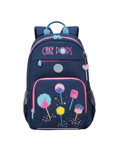 Рюкзак школьный с карманом для ноутбука 13 анатомический синий RG 464 2 1 Grizzly